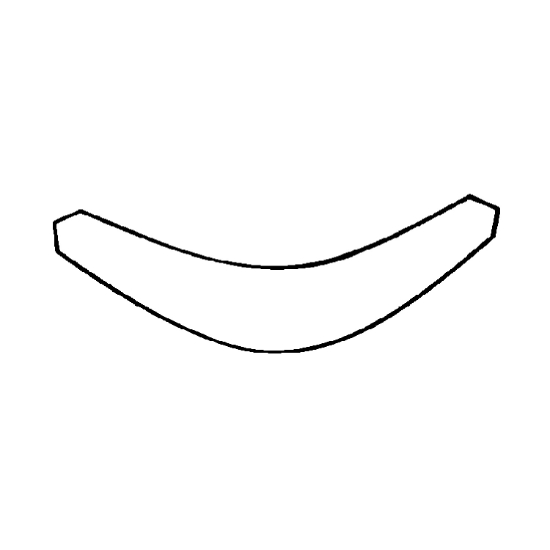 INNLEGG FOR GARDINHOLDER 80CM