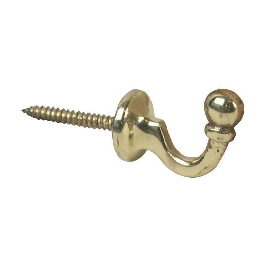 MESSINGKROK 3CM 2 STK