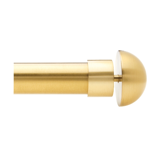 SPYD HALV BALL 28MM MESSING EURO-LINE