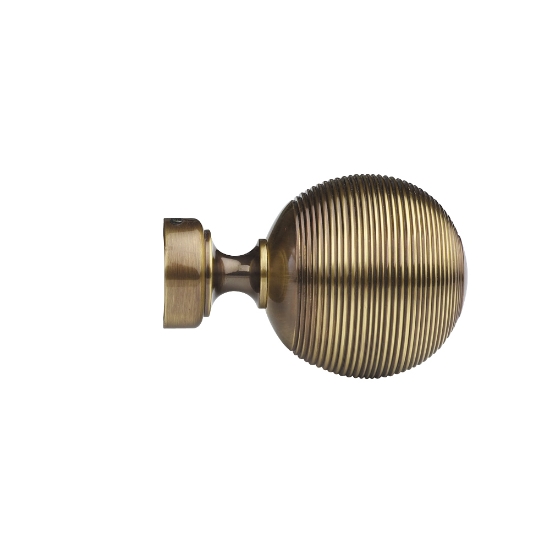SPYD RIFLET BALL 28MM ANTIKK MESS. EURO-LINE