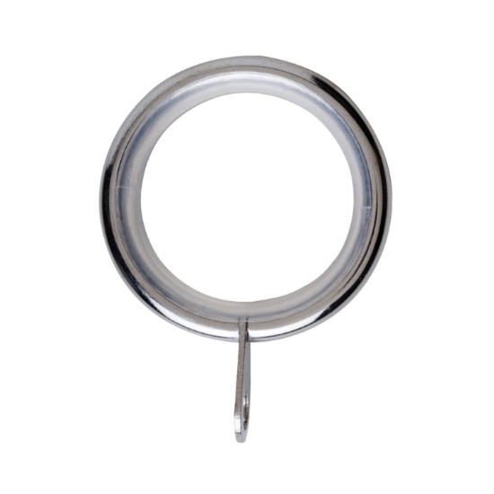 RING M/ØYE 28/38 BLANK KROM 10 STK