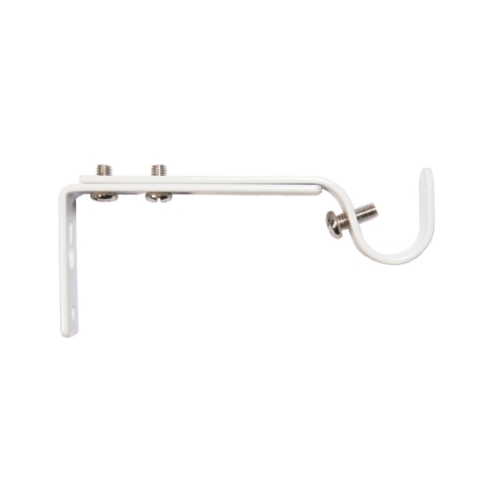HOLDER 19MM REG.BAR HVIT 2 STK