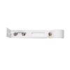 HOLDER 19MM REG.BAR HVIT 2 STK