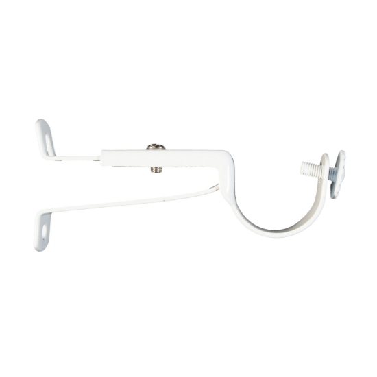 HOLDER R 28MM REG.BAR HVIT 2 STK