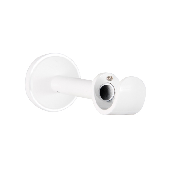 HOLDER ÅPEN 28MM HVIT