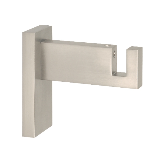 HOLDER 32X11 CLEAR BØRSTET STÅL 8 CM