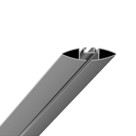 LIME PROFIL 70X15,5 MM BØRSTET ALU JUSTERT