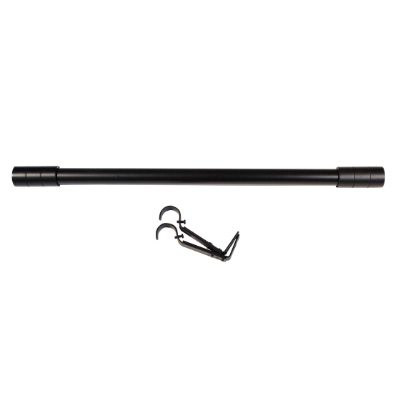 KORT STANG SYLINDER 50 CM Ø19 SORT