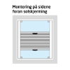 L-SIDESKINNER 13X20MM 160 CM SORT 2 STK