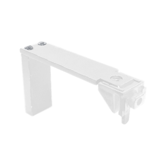 DESIGN VINKEL 10 CM HVIT