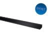 L-SIDESKINNER 13X20MM 160 CM SORT 2 STK