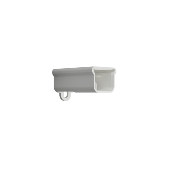 ENDELOKK LED PROFIL 1170 HVIT